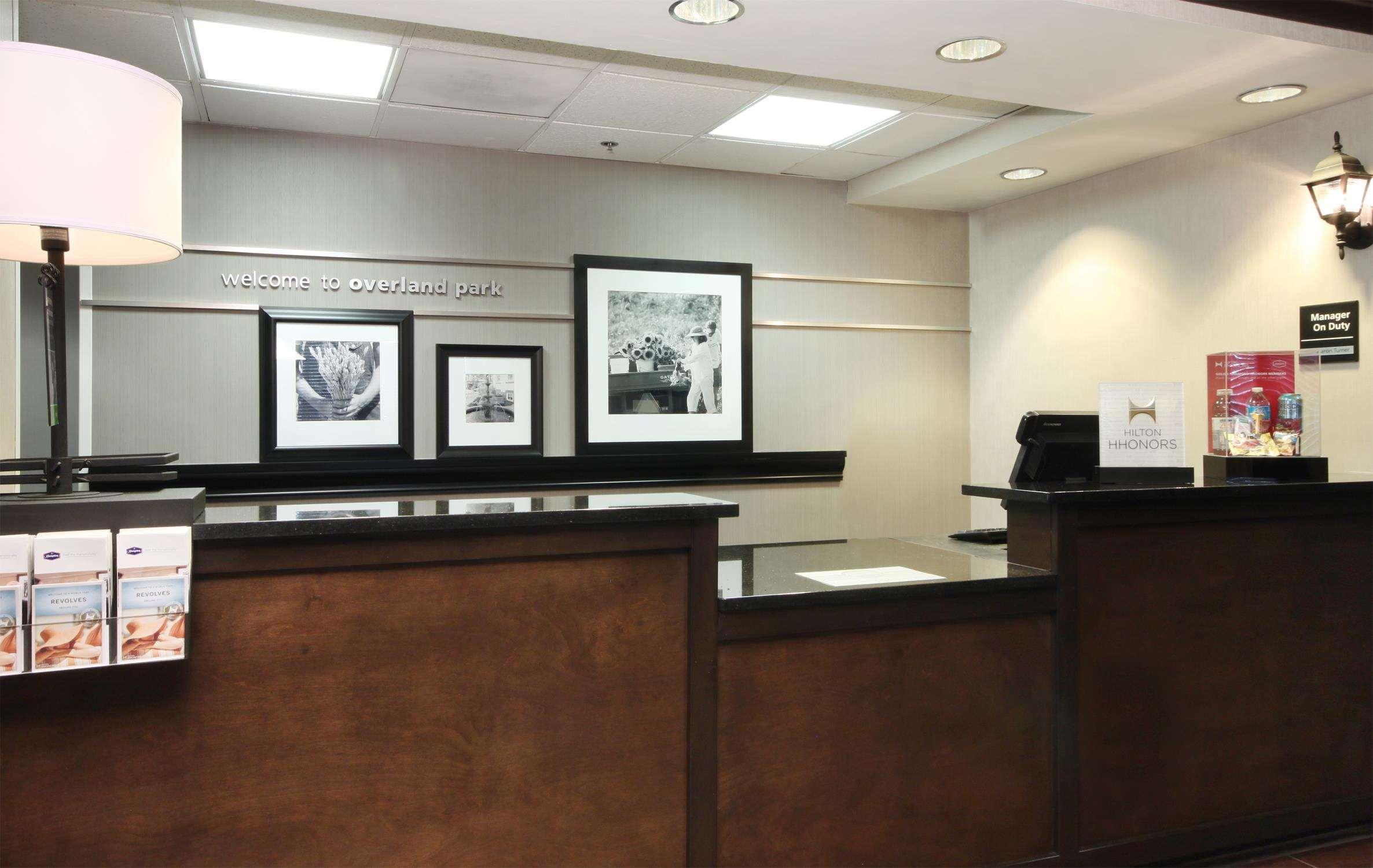 Hampton Inn Overland Park Inreriör bild